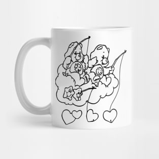 twin bears fishing Mug